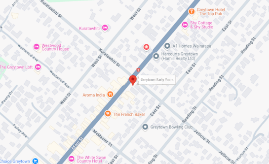 Map of 61 Main Street Greytown